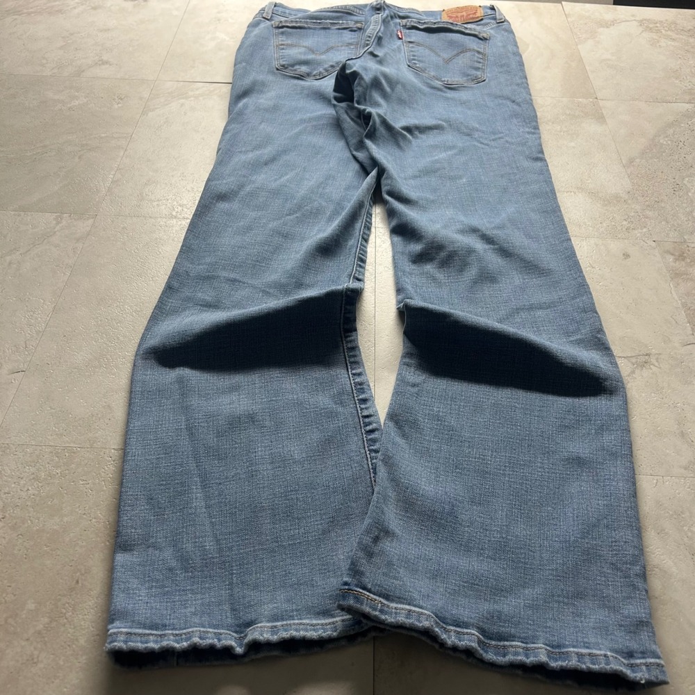 Levi's 315 Shaping Bootcut Jeans Blue Women's Size 8 Medium Wash Stretch Denim